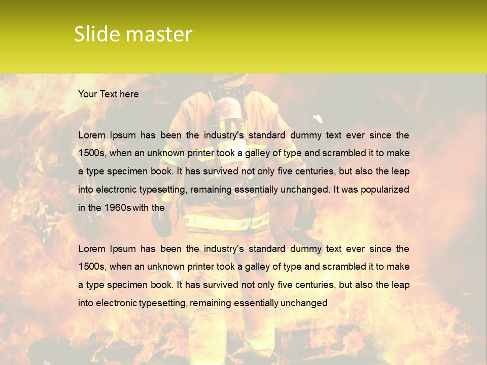 Ventilation Climate Part PowerPoint Template