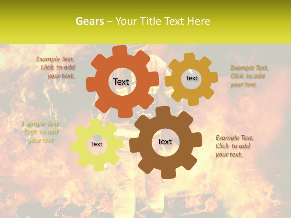 Ventilation Climate Part PowerPoint Template