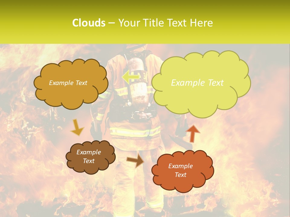 Ventilation Climate Part PowerPoint Template