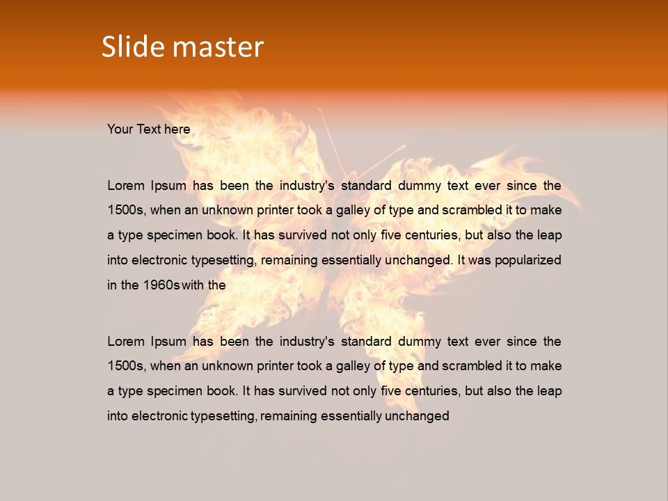 Cool Heat Cold PowerPoint Template