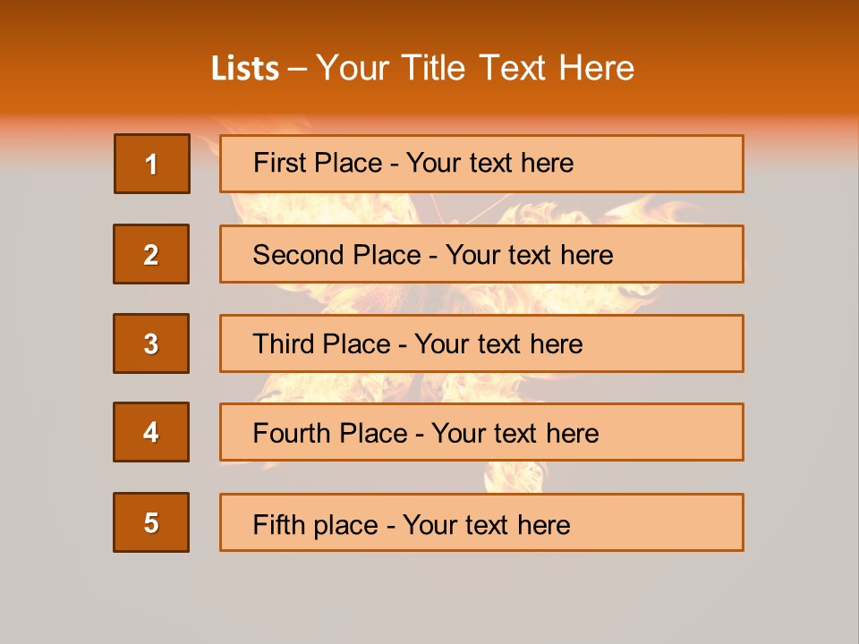 Cool Heat Cold PowerPoint Template