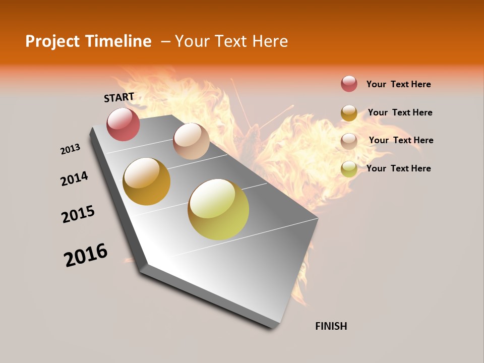 Cool Heat Cold PowerPoint Template