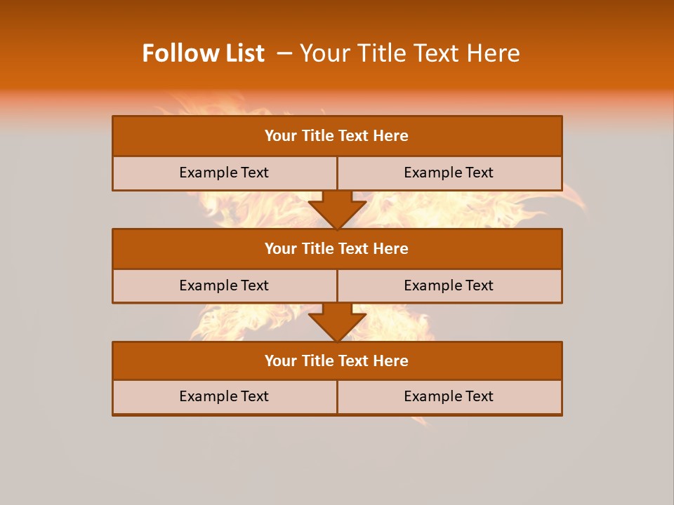 Cool Heat Cold PowerPoint Template