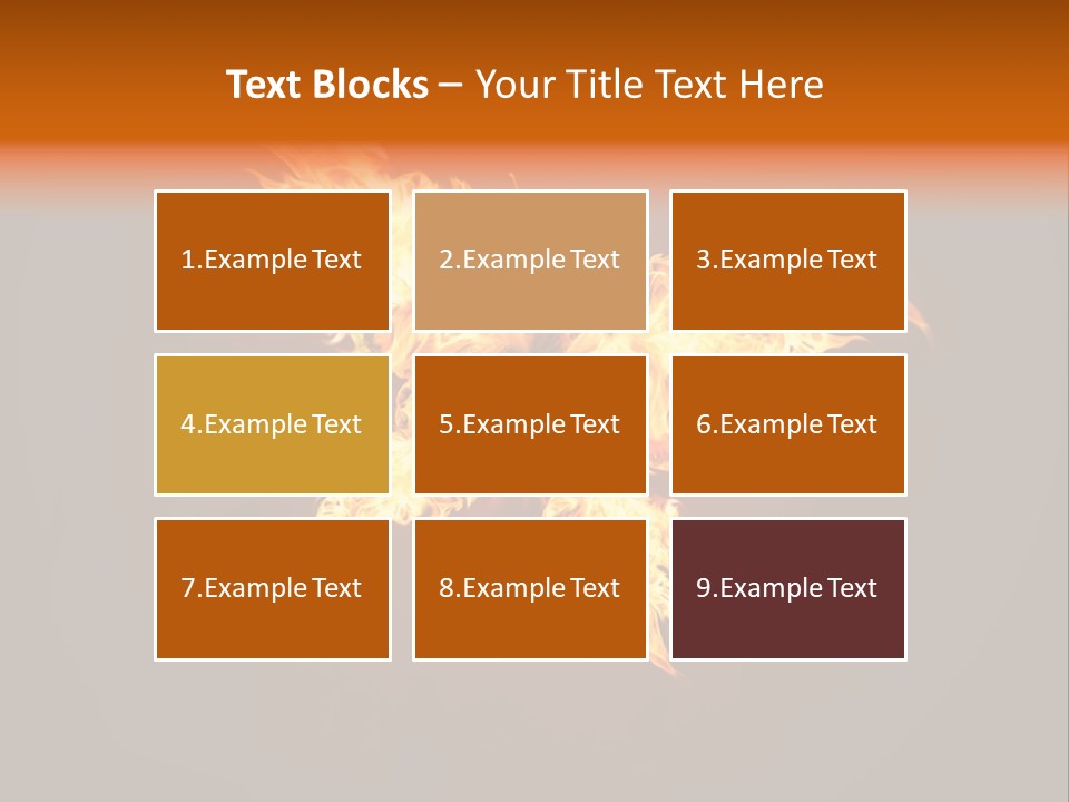 Cool Heat Cold PowerPoint Template