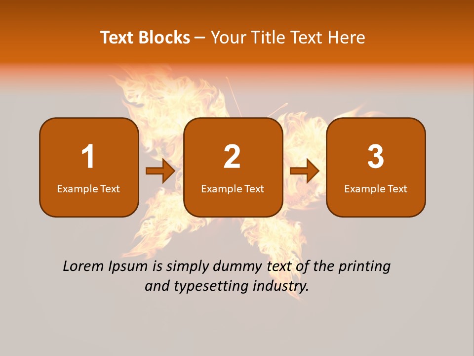 Cool Heat Cold PowerPoint Template
