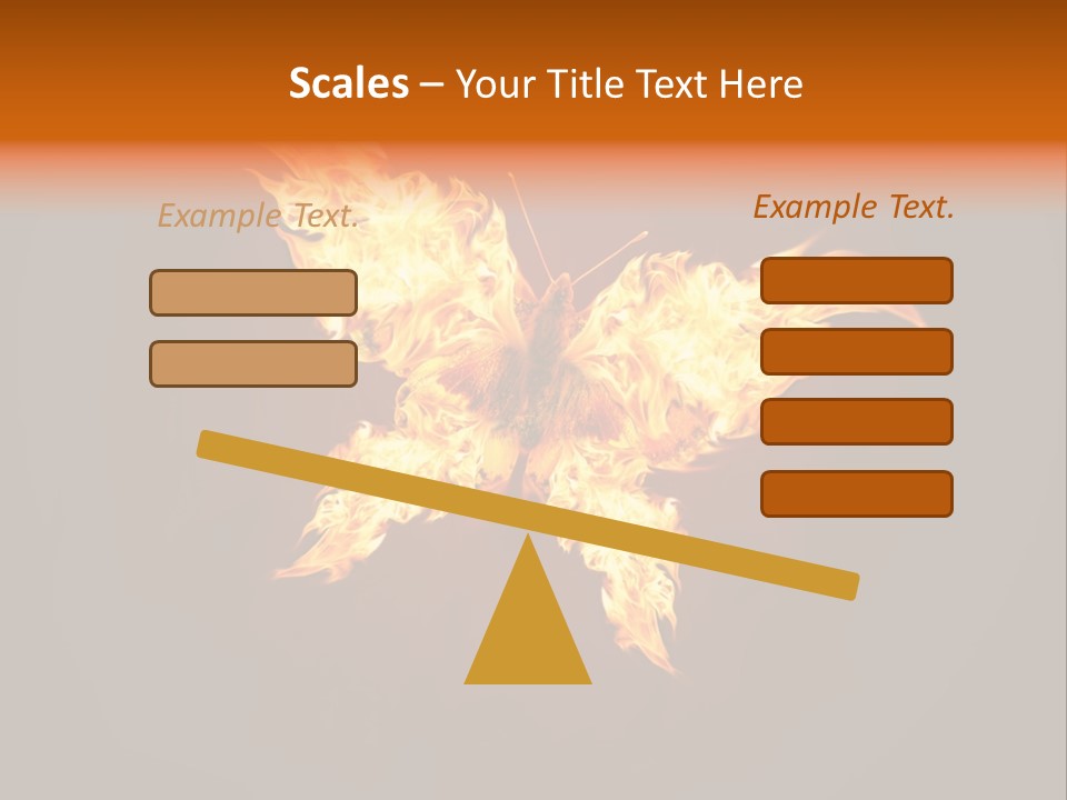 Cool Heat Cold PowerPoint Template