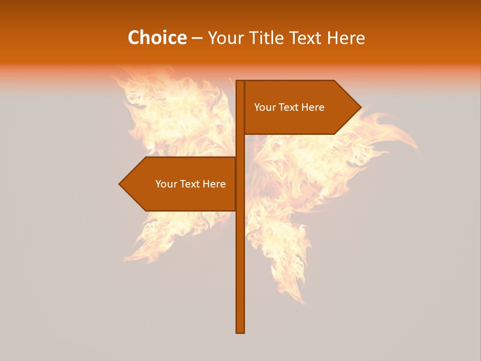 Cool Heat Cold PowerPoint Template