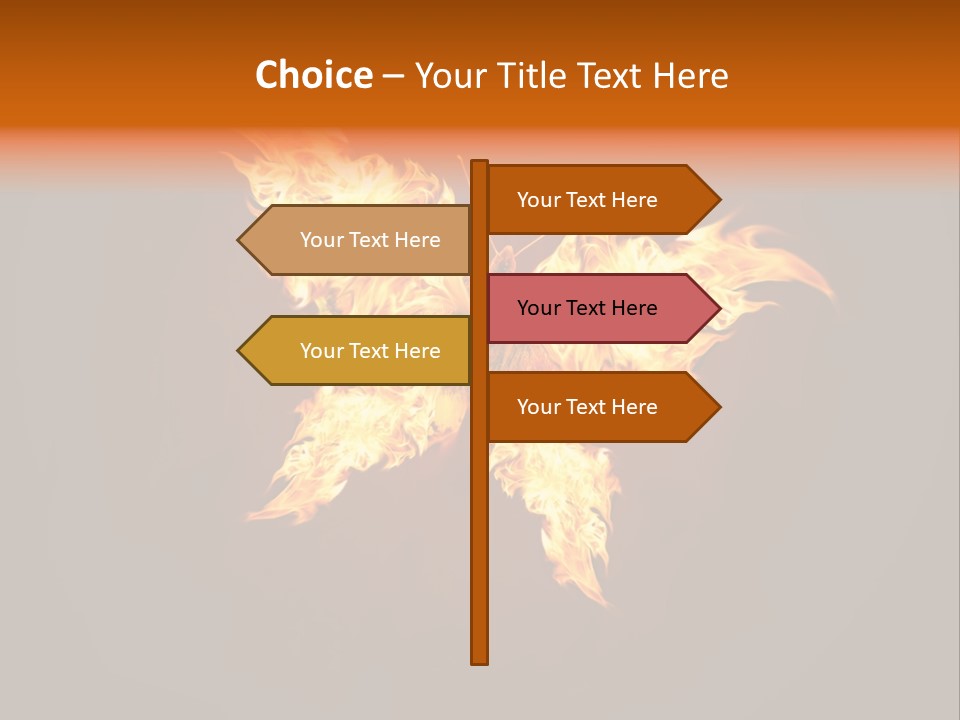 Cool Heat Cold PowerPoint Template