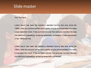 System Temperature House PowerPoint Template