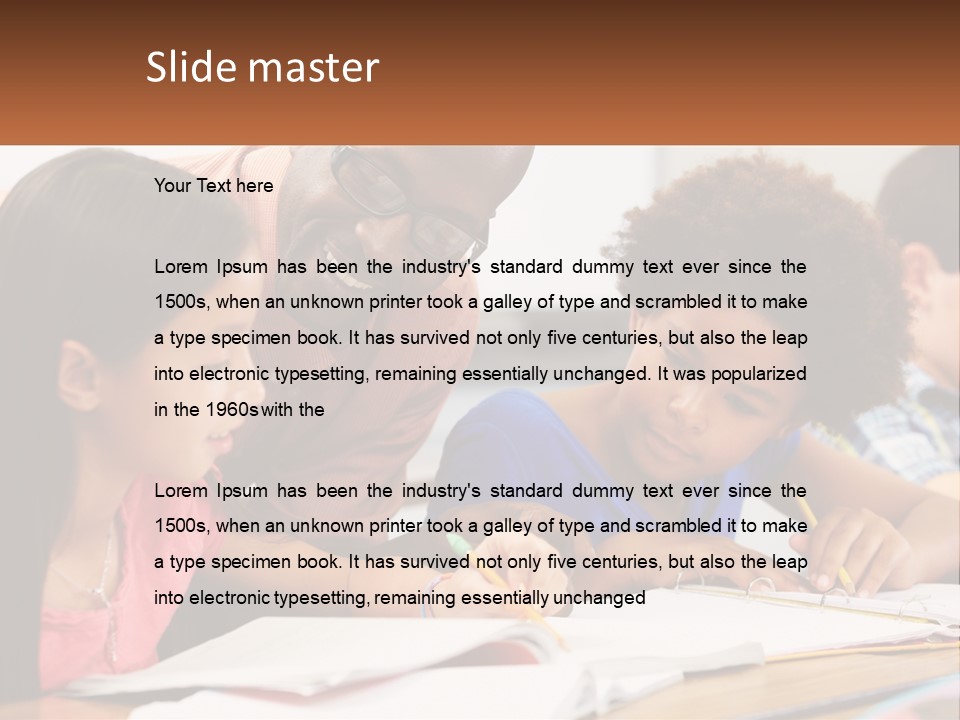 System Temperature House PowerPoint Template