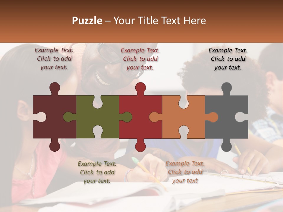 System Temperature House PowerPoint Template