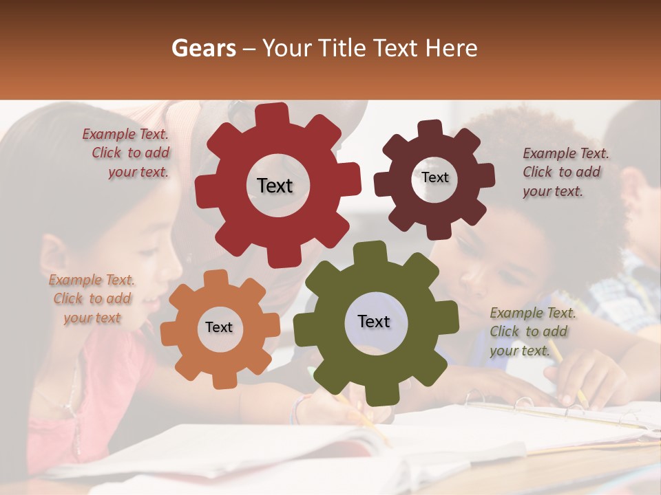 System Temperature House PowerPoint Template
