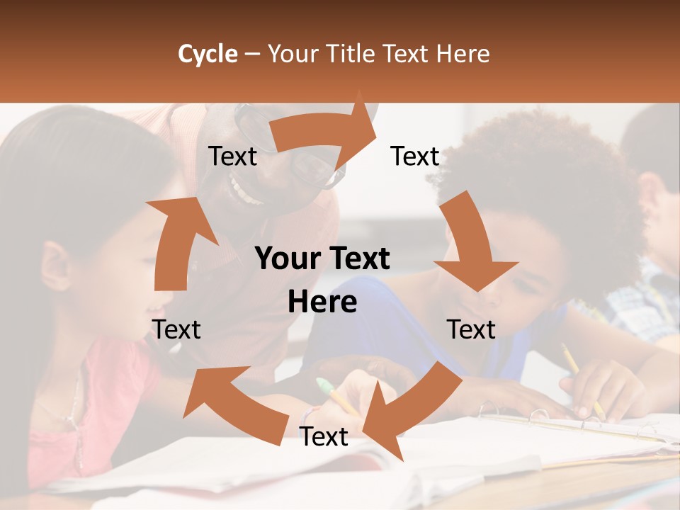 System Temperature House PowerPoint Template