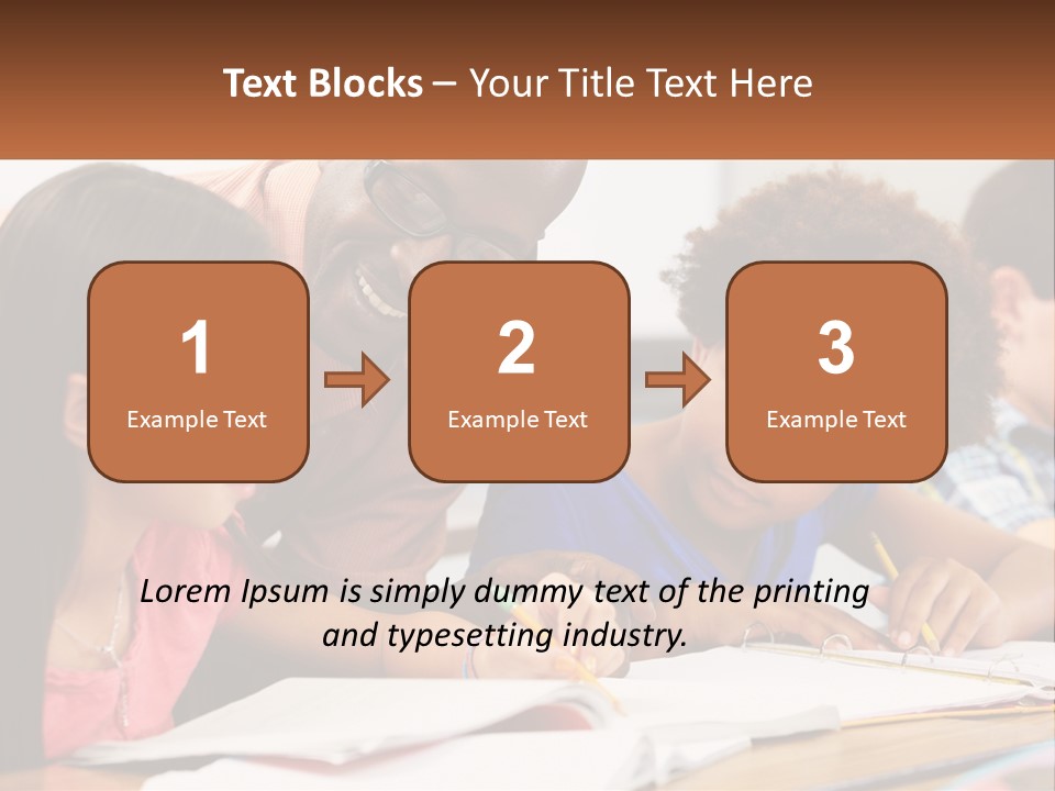 System Temperature House PowerPoint Template