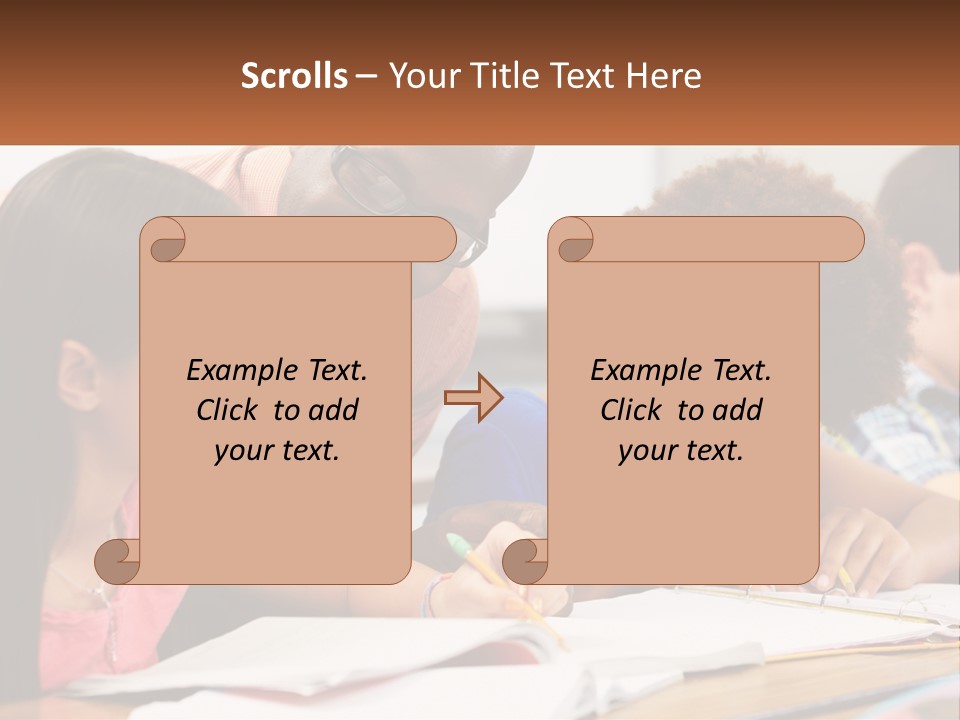 System Temperature House PowerPoint Template