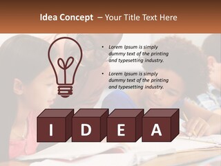 System Temperature House PowerPoint Template