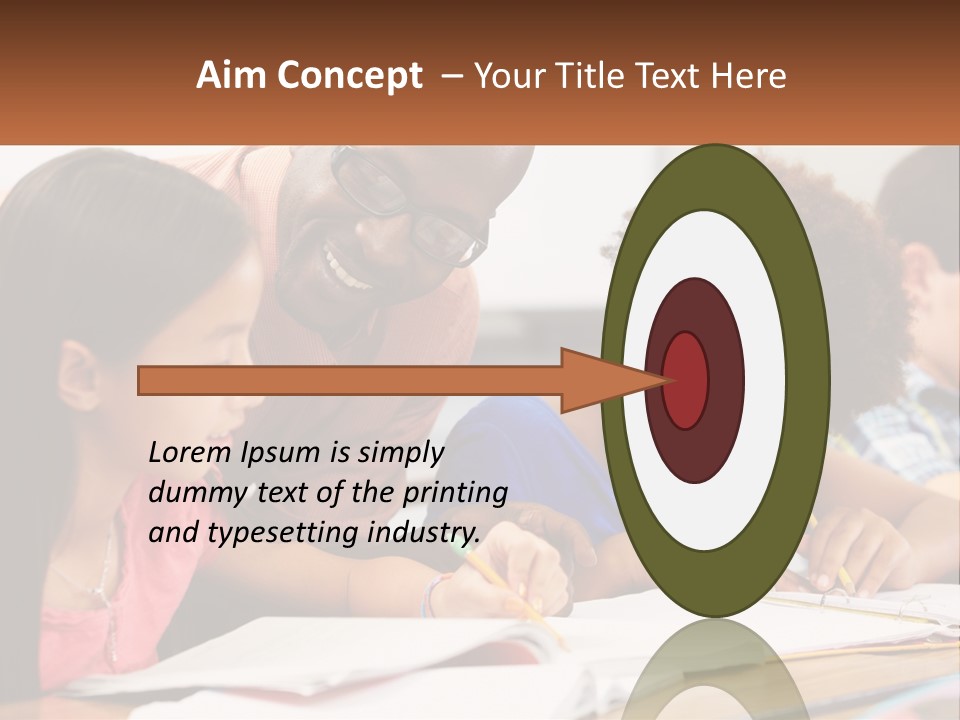 System Temperature House PowerPoint Template