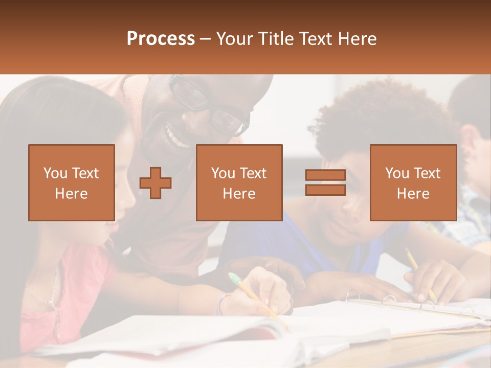 System Temperature House PowerPoint Template