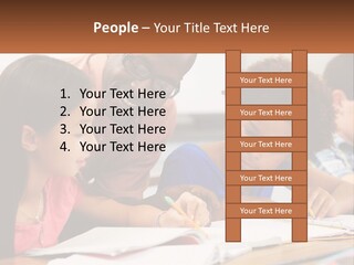 System Temperature House PowerPoint Template