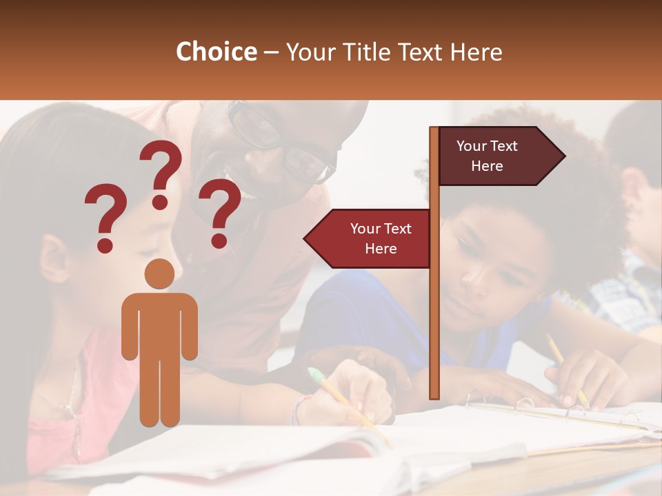 System Temperature House PowerPoint Template