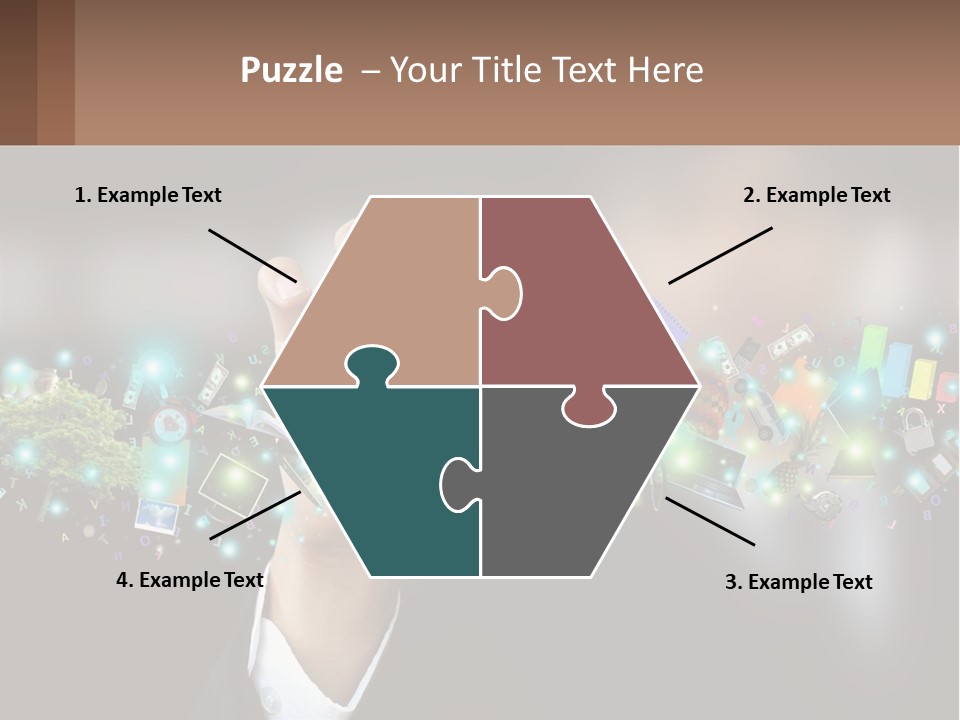 Power Air Electric PowerPoint Template