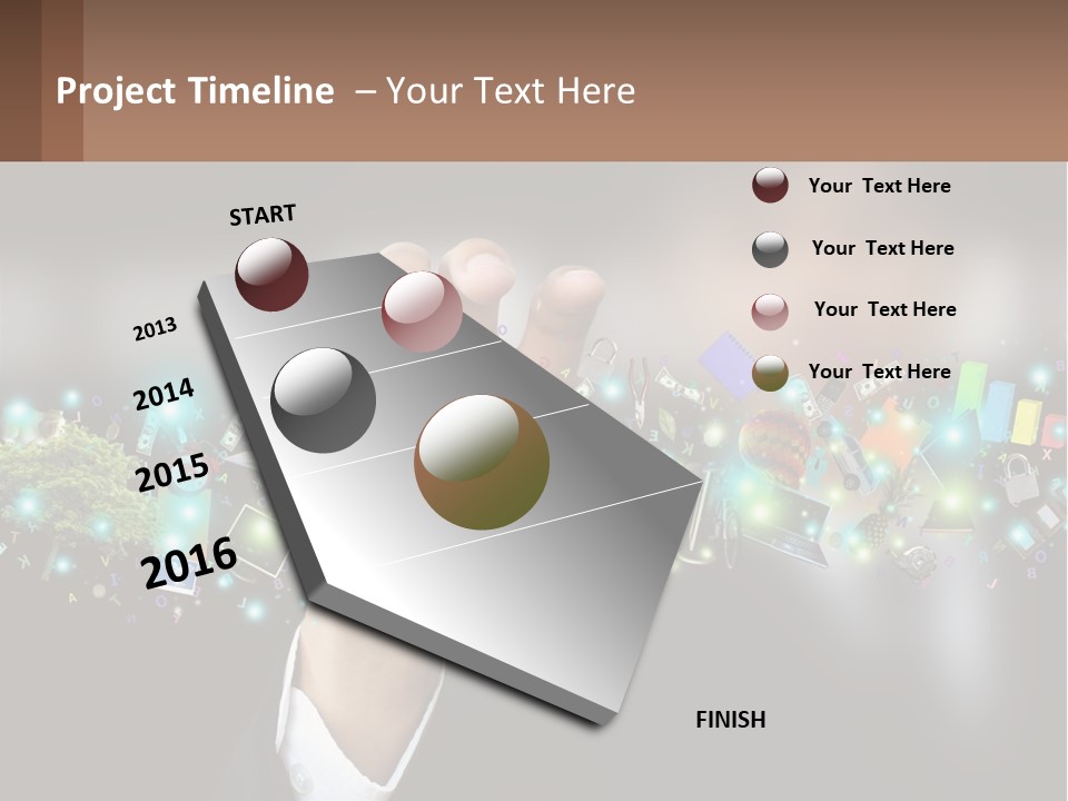 Power Air Electric PowerPoint Template