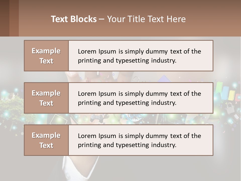 Power Air Electric PowerPoint Template