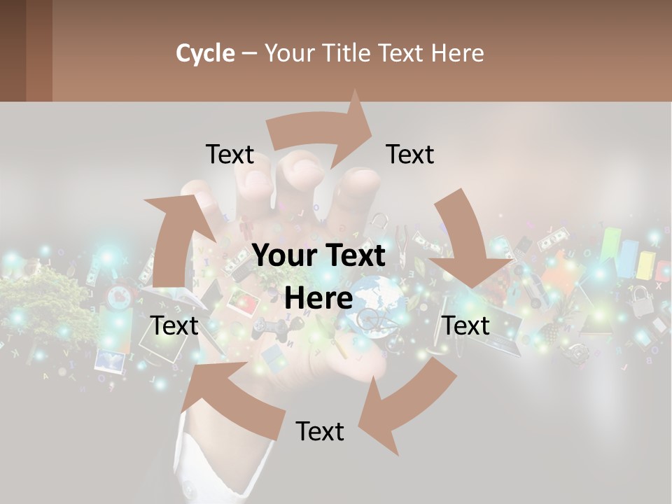 Power Air Electric PowerPoint Template