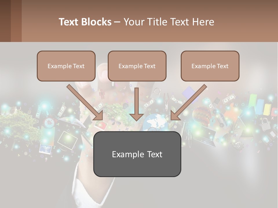 Power Air Electric PowerPoint Template