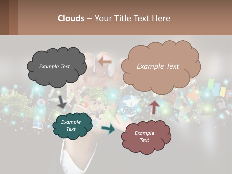 Power Air Electric PowerPoint Template