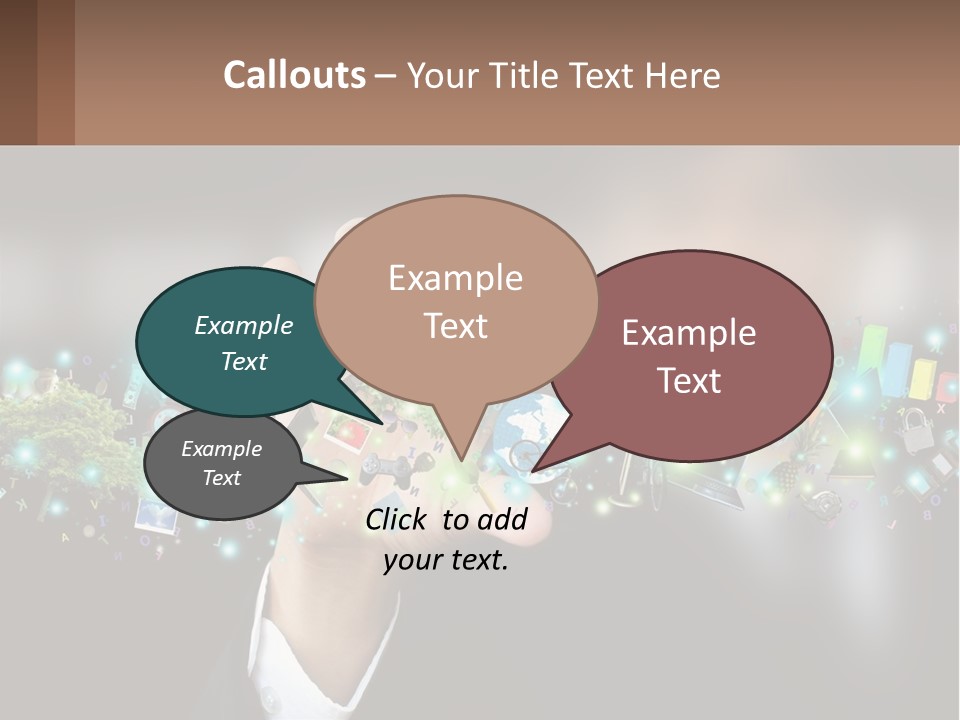 Power Air Electric PowerPoint Template