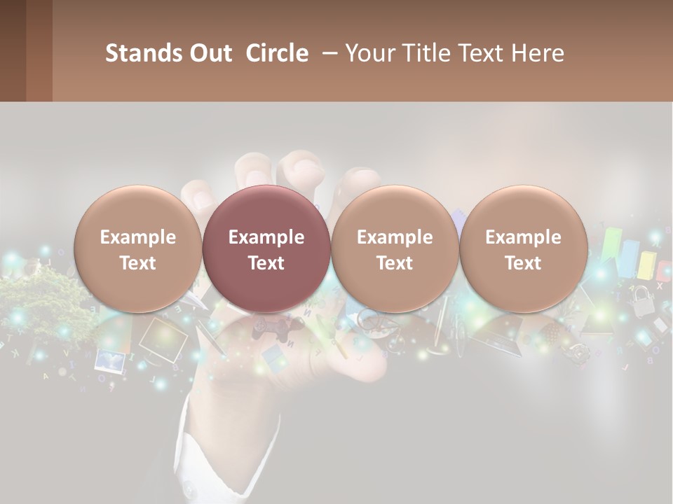 Power Air Electric PowerPoint Template