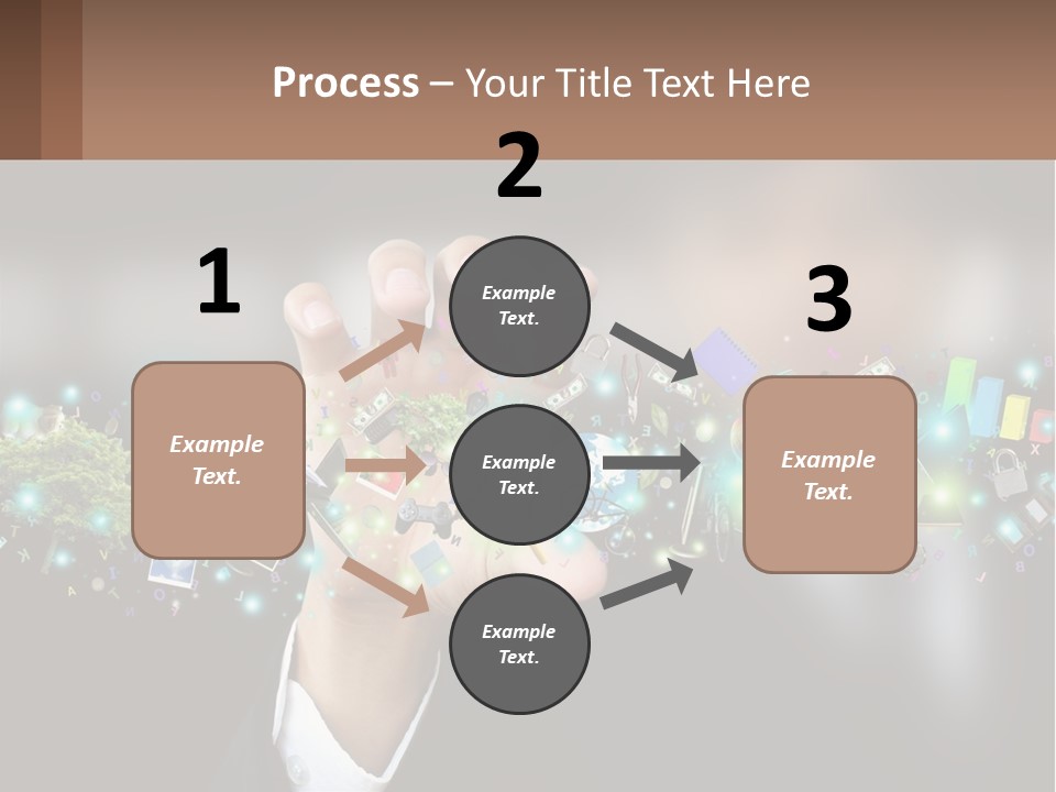 Power Air Electric PowerPoint Template