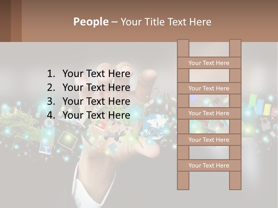 Power Air Electric PowerPoint Template