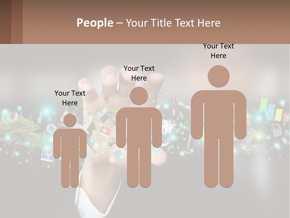 Power Air Electric PowerPoint Template