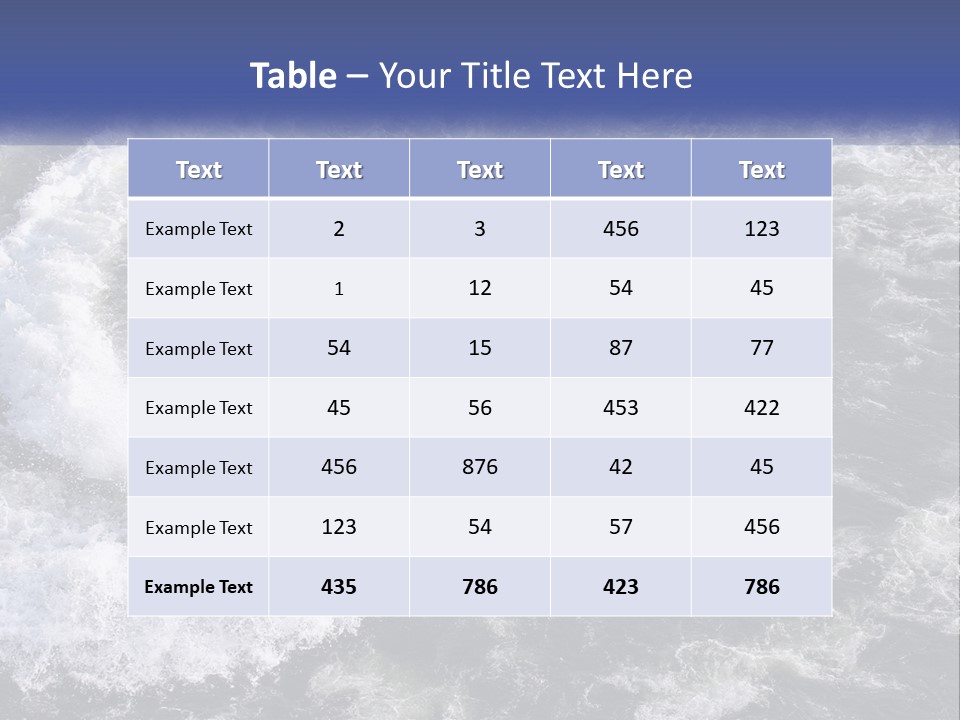 Cold Home Condition PowerPoint Template