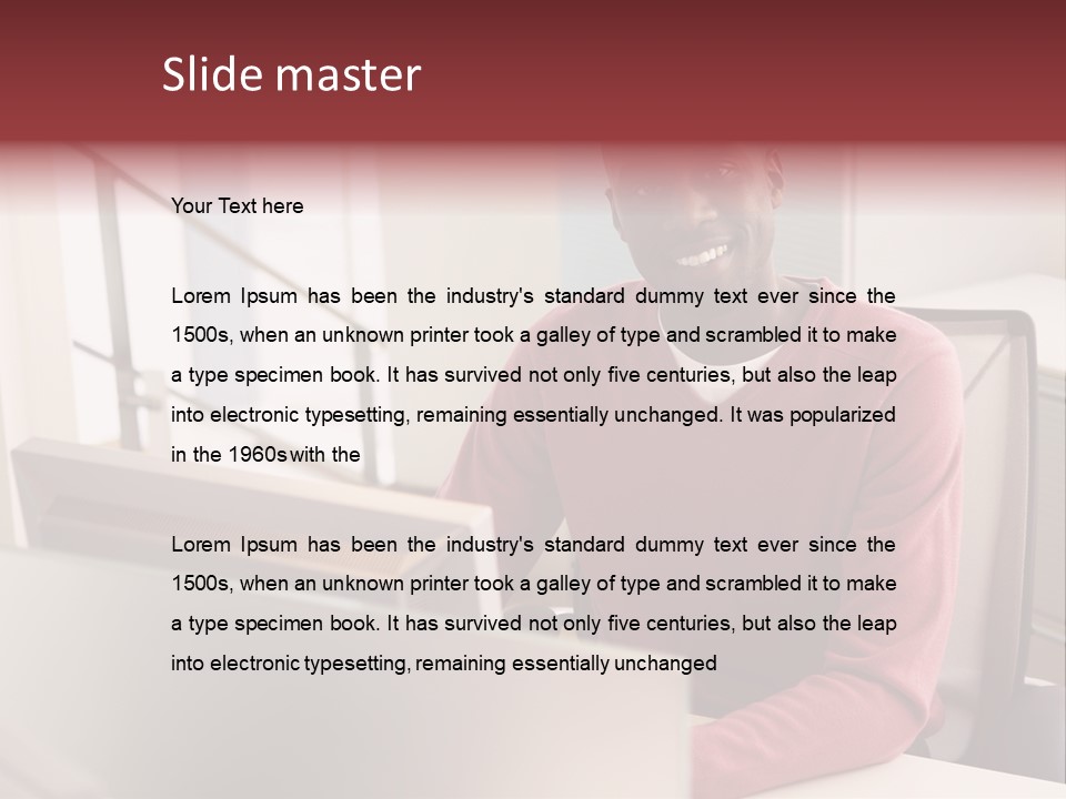 Electricity Condition Supply PowerPoint Template