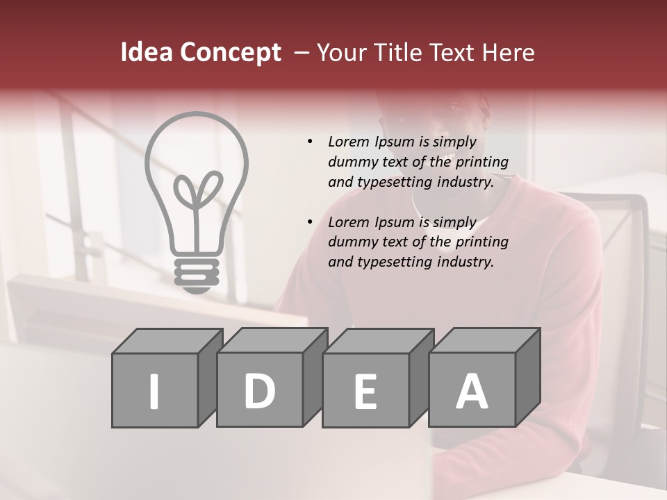 Electricity Condition Supply PowerPoint Template