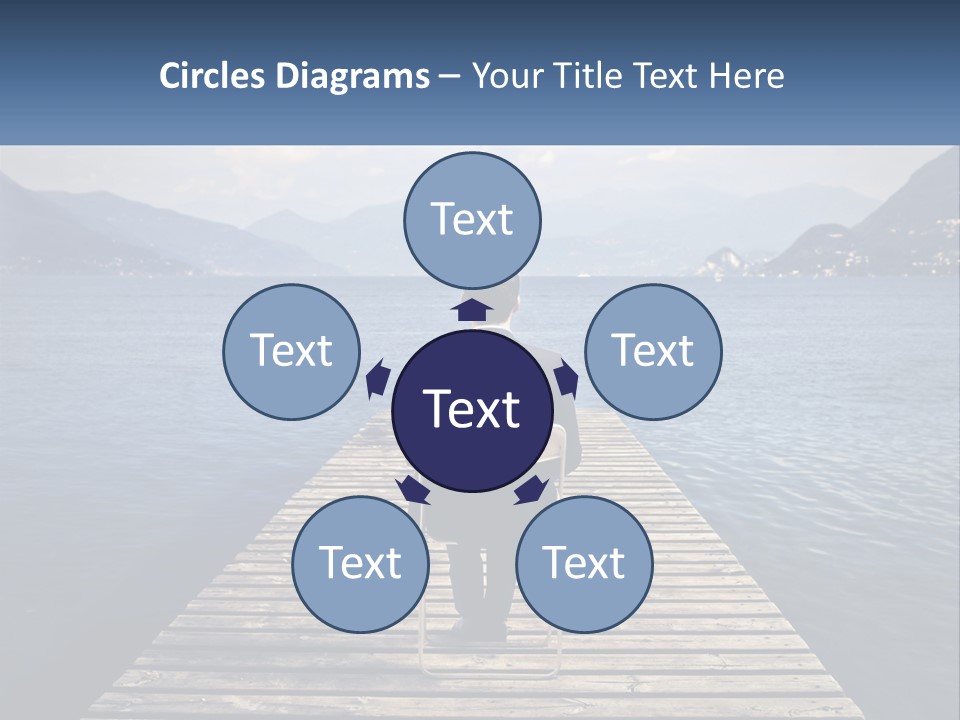 White Technology Conditioner PowerPoint Template