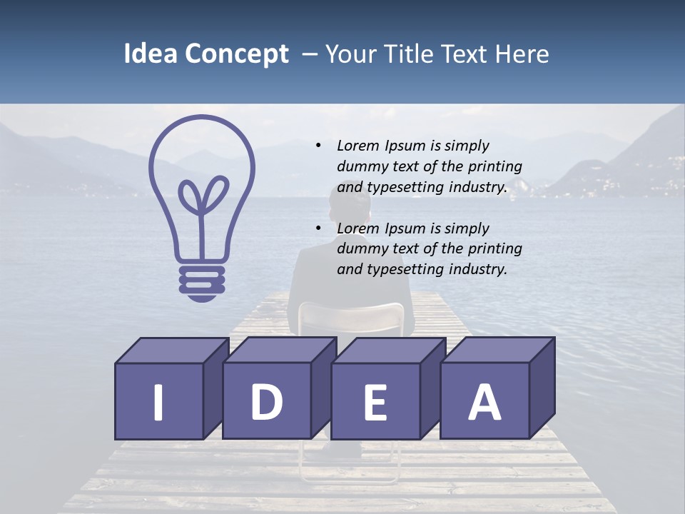 White Technology Conditioner PowerPoint Template