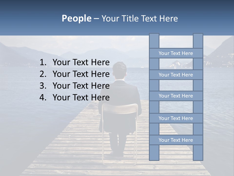 White Technology Conditioner PowerPoint Template