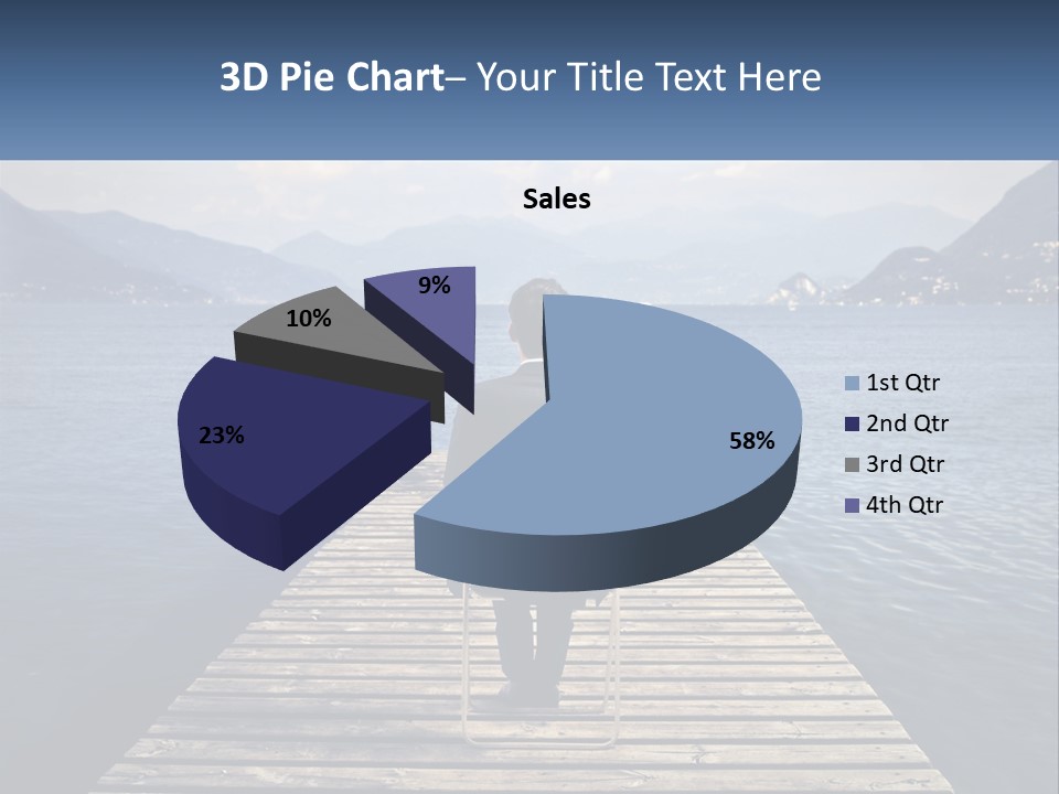 White Technology Conditioner PowerPoint Template