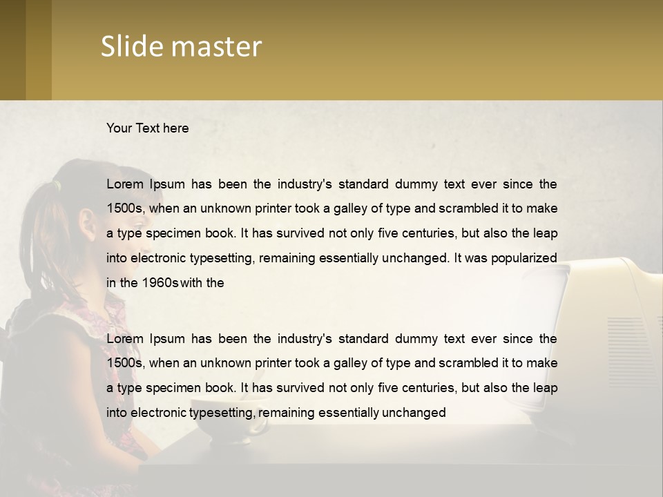 Industry White System PowerPoint Template