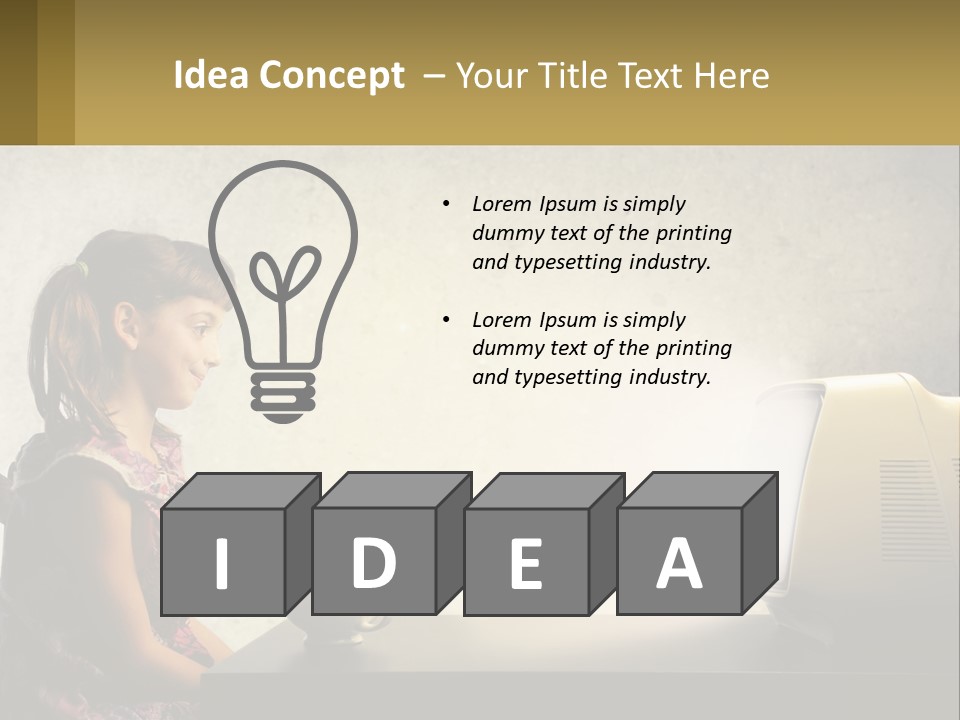 Industry White System PowerPoint Template