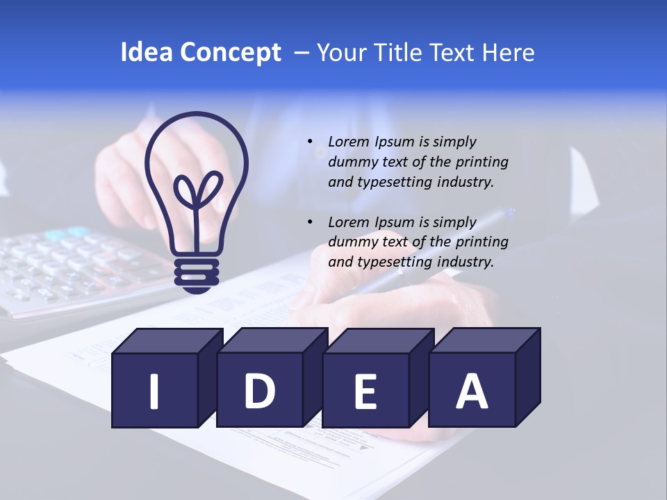 Switch System Energy PowerPoint Template