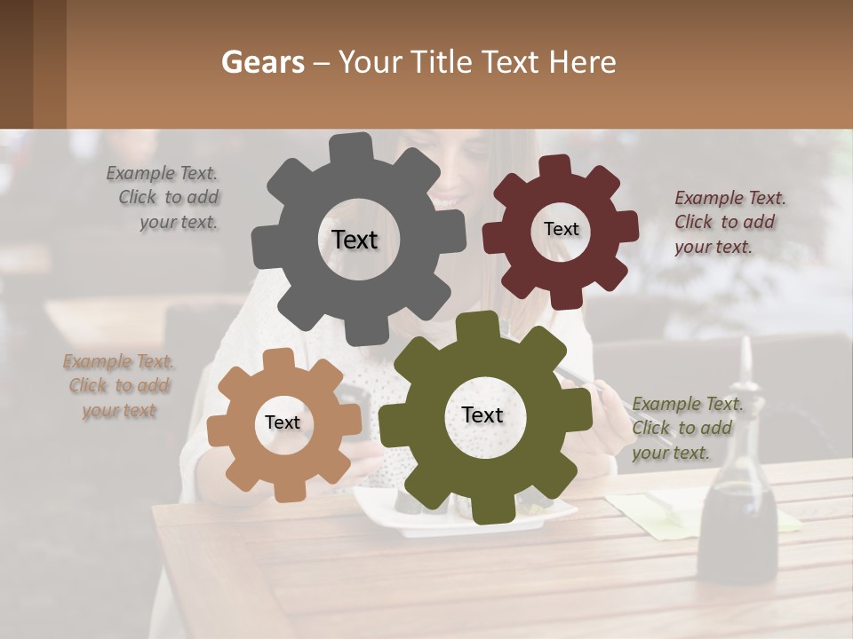 Electric Cool Conditioner PowerPoint Template