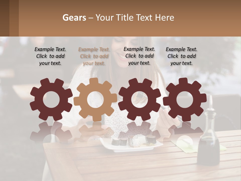 Electric Cool Conditioner PowerPoint Template