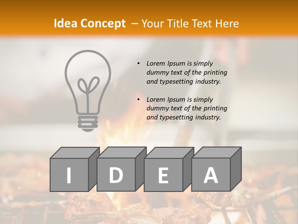 Conditioner Technology House PowerPoint Template