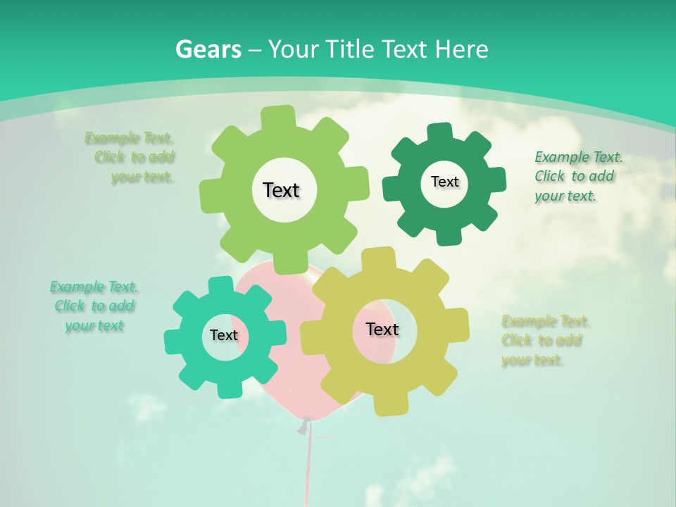 Cold Electric Power PowerPoint Template