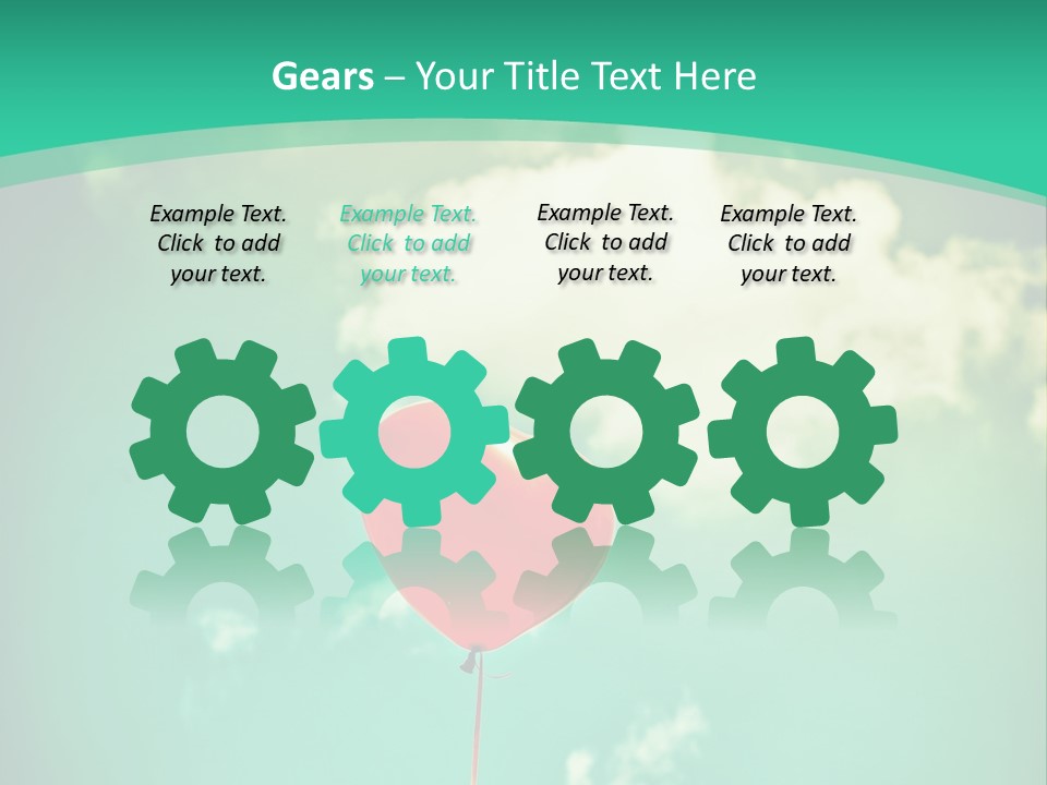 Cold Electric Power PowerPoint Template